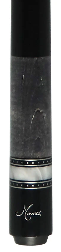 Meucci Seybert's Exclusive Grey With Black Wrapless Pool Cue With Pro Shaft - SEY-EXCGY 2 Meucci Seybert's Exclusive Grey With Black Wrapless Pool Cue With Pro Shaft - SEY-EXCGY - Image 2