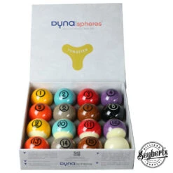 Dynasphere Tungsten Luxury Box Pool Ball Set