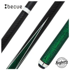 Becue V2 Carbon Fiber Rebel Green Play Cue - BC237GREEN