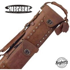 Instroke Buffalo Leather 3x5 Pool Cue Case - BC3X5