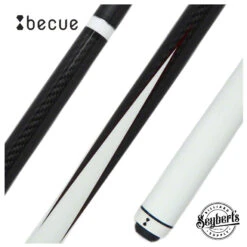 Becue V2 Carbon Fiber Pearl White Play Cue - BC435PEARL