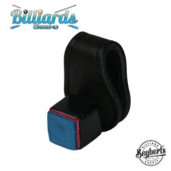 Billiards Geek Leather Magnetic Chalk Holder -Seyberts Sale Store bgblkblk