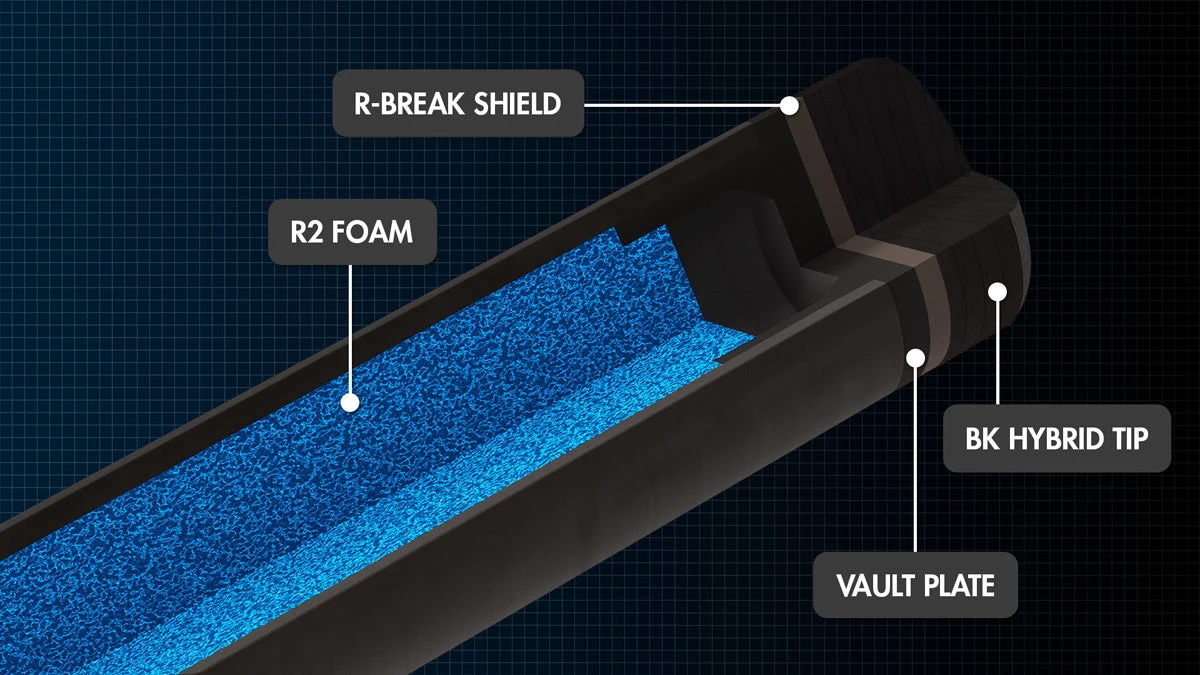 Predator BK Rush Break Cue - With Sport Wrap - BKRUSHSW 4 Predator BK Rush Break Cue - With Sport Wrap - BKRUSHSW - Image 4