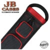 JB Ultimate Rugged Black/Red Pool Cue Case - URBKRD 7 JB Ultimate Rugged Black/Red Pool Cue Case - URBKRD -Seyberts Sale Store black red