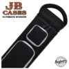 JB Ultimate Rugged Black/White Pool Cue Case - URBKWH -Seyberts Sale Store black whitejb