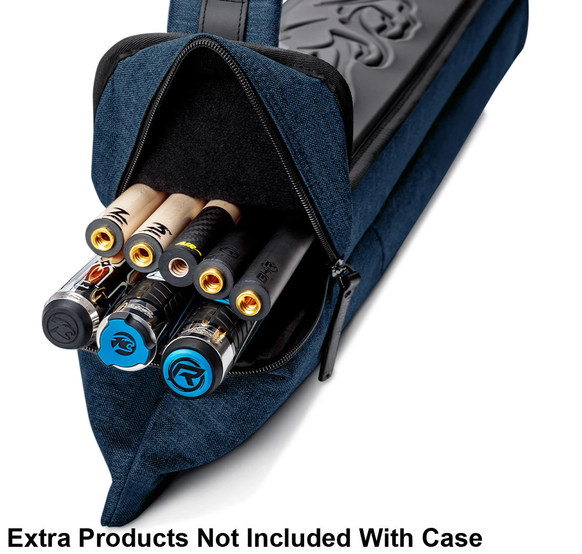 Predator Urbain Blue Top Zipper 3x5 Hard Pool Cue Case - PREU3X5BLH 2 Predator Urbain Blue Top Zipper 3x5 Hard Pool Cue Case - PREU3X5BLH - Image 2