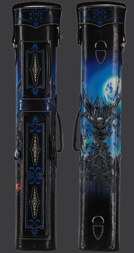 Volturi Custom Batman Blue 4x8 Hard Pool Cue Case - VCBATMAN4X8B 2 Volturi Custom Batman Blue 4x8 Hard Pool Cue Case - VCBATMAN4X8B - Image 2