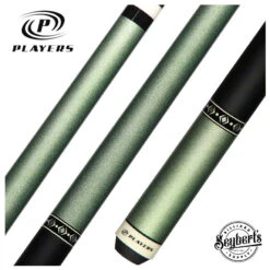Players Classic Series Metallic Green Graphic Pool Cue - C604