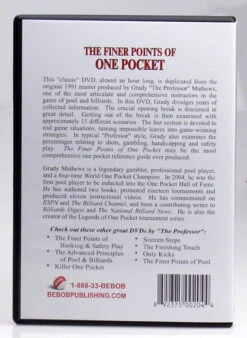 Grady Mathews Finer Points Of One Pocket DVD 3 Grady Mathews Finer Points Of One Pocket DVD -Seyberts Sale Store fp1pdvd 1 3cb2e2d6 7ef4 4546 b110 62628bbc3c5d