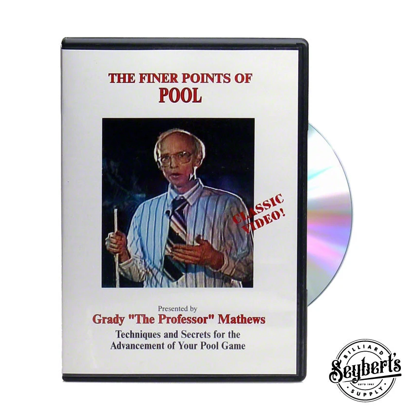 Grady Mathews The Finer Points Of Pool DVD 1 Grady Mathews The Finer Points Of Pool DVD