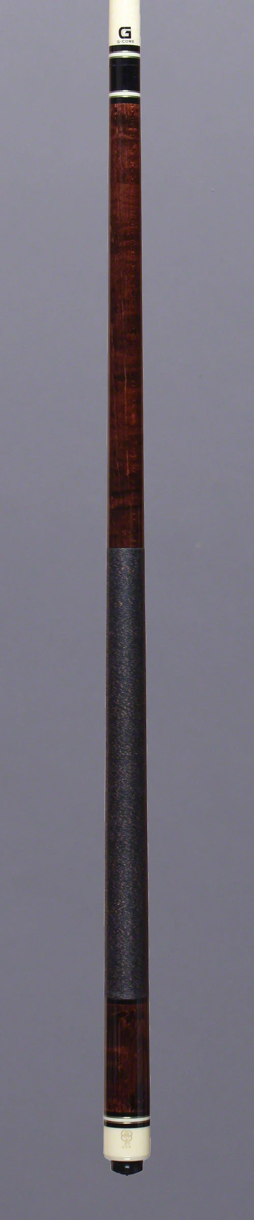 McDermott G Series Dark English Stained Birdseye Maple Pool Cue - G203 2 McDermott G Series Dark English Stained Birdseye Maple Pool Cue - G203 - Image 2
