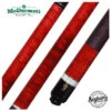 McDermott G Series Colorado Red Stain Birdseye Maple Pool Cue - G208