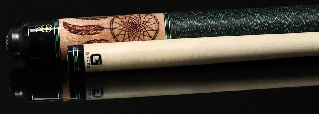 McDermott G Series Dreamcatcher Wildfire Pool Cue - G337 5 McDermott G Series Dreamcatcher Wildfire Pool Cue - G337 - Image 5