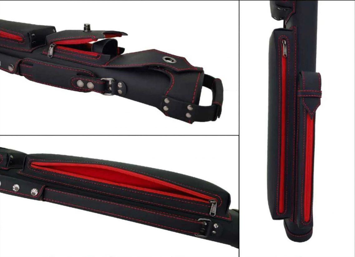 Holly Spectrum Stitched RubyPool Cue Case - HSR (DIS) 4 Holly Spectrum Stitched RubyPool Cue Case - HSR (DIS) - Image 4
