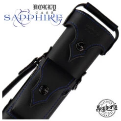 Holly Spectrum Stitched Sapphire Pool Cue Case - HSB