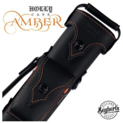 Holly Spectrum Stitched Amber Pool Cue Case - HSO (DIS)