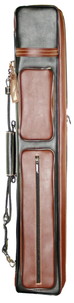 Instroke Leather Cowboy Black/Brown 4x8 Soft Pool Cue Case - INS-B48SOFT -Seyberts Sale Store ins b48soft 2 ea2c163d 7f3a 451d 93d3 25e02c0cf394