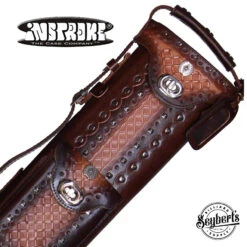 Instroke Southwest Brown 3x5 Pool Cue Case - INSW35BR