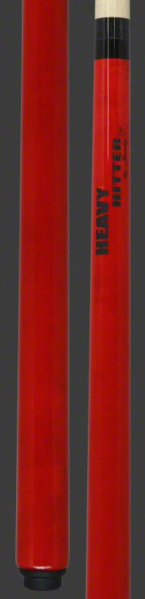 Jacoby Custom Red Heavy Hitter Break Cue - JACHHRED 3 Jacoby Custom Red Heavy Hitter Break Cue - JACHHRED - Image 3
