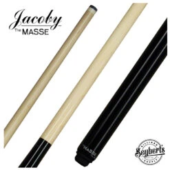 Jacoby Ebonized Maple Masse Cue - JACMASS