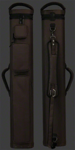 JB Ultimate Rugged Brown Pool Cue Case - URBR -Seyberts Sale Store jb brown front back 1509547938