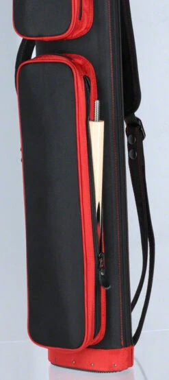 JB Ultimate Rugged Black/Red Pool Cue Case - URBKRD -Seyberts Sale Store jb red jump
