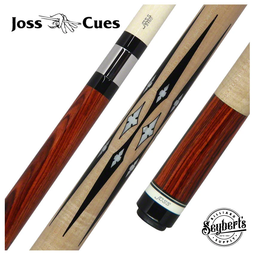 Joss Cocobolo Pool Cue - JC20-149C 1 Joss Cocobolo Pool Cue - JC20-149C