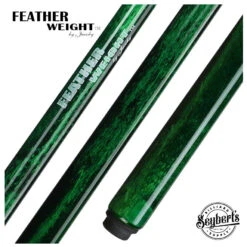 Jacoby Custom Green Feather Weight Break Cue - JFWBCGR