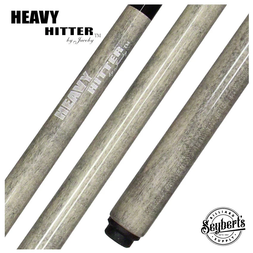 Jacoby Custom Gray Heavy Hitter Break Cue - JACHHGREY 1 Jacoby Custom Gray Heavy Hitter Break Cue - JACHHGREY