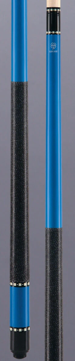 Lucky Blue Pool Cue With Linen Wrap - L11 -Seyberts Sale Store l11 double 669e507d 28f5 4775 bd79 965a332af0a9