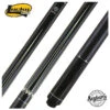 Lucky Black With 4 Points Graphic Pool Cue With Linen Wrap- L16 -Seyberts Sale Store l16 1496951696 l16 850 71a4dc41 11cc 418a b23a 5c0c43aa129c
