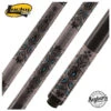 Lucky Gray Maple With Black/Turquoise Graphic Pool Cue With Linen Wrap - L51 11 Lucky Gray Maple With Black/Turquoise Graphic Pool Cue With Linen Wrap - L51 -Seyberts Sale Store l51 1497021886 l51 850 1d949008 44e6 492a 81a0 a888184e6bde