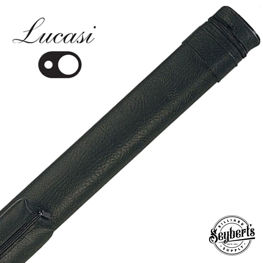 Lucasi Black 1x1 Hard Pool Cue Case - LC11A 1 Lucasi Black 1x1 Hard Pool Cue Case - LC11A