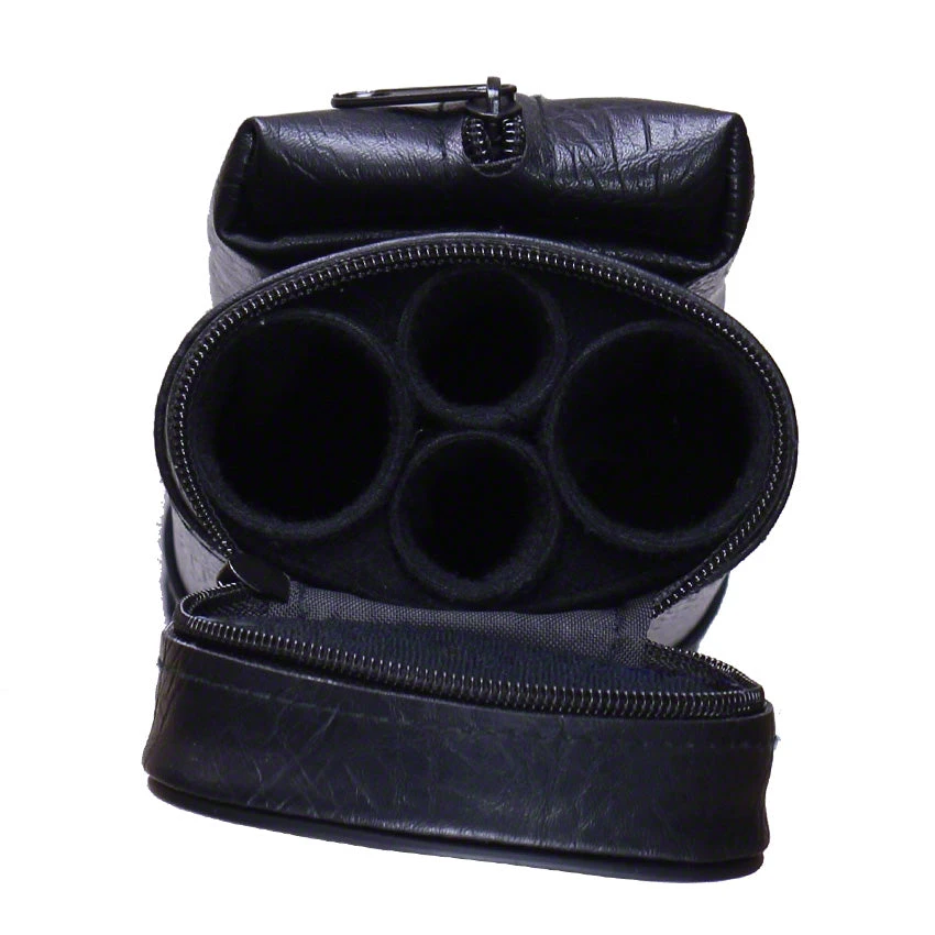 Lucasi Black 2x2 Hard Pool Cue Case - LC22A 3 Lucasi Black 2x2 Hard Pool Cue Case - LC22A - Image 3
