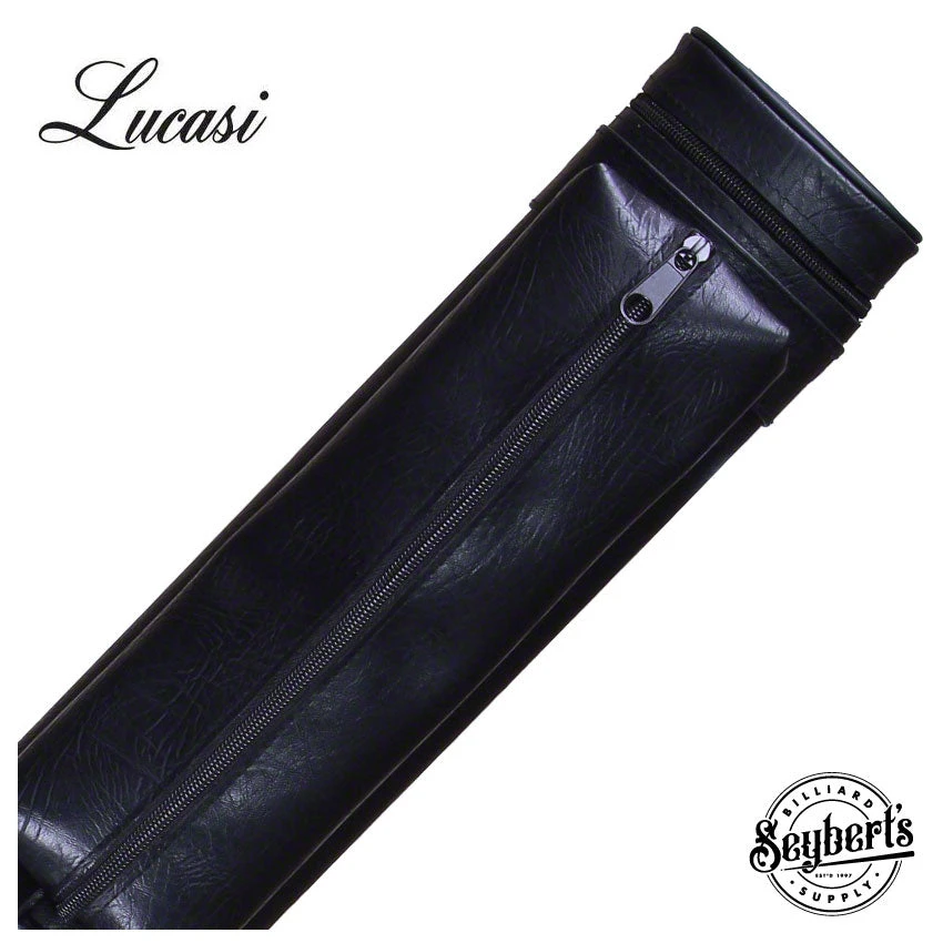 Lucasi Black 2x2 Hard Pool Cue Case - LC22A 1 Lucasi Black 2x2 Hard Pool Cue Case - LC22A