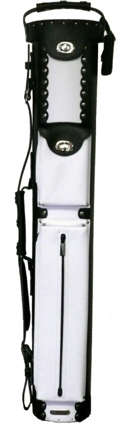 Instroke Leather Cowboy Black/White 3x7 Pool Cue Case - LC3X7BW -Seyberts Sale Store lc3x7bw 2776 2f4a271b 0cc1 4234 9c65 e7fb8bdc5232