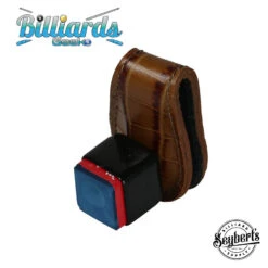 Billiards Geek Leather Magnetic Chalk Holder -Seyberts Sale Store lchbrn