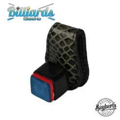 Billiards Geek Leather Magnetic Chalk Holder -Seyberts Sale Store lchbrncroc