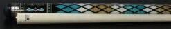 Longoni Stecca Dedalo Ocean Silver XVIII S2 Pool Cue With S2 American Wood Shaft - LG24469 13 Longoni Stecca Dedalo Ocean Silver XVIII S2 Pool Cue With S2 American Wood Shaft - LG24469 -Seyberts Sale Store lg24469 bs2