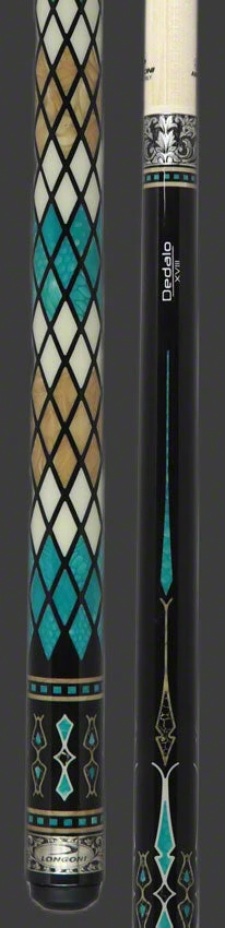 Longoni Stecca Dedalo Ocean Silver XVIII S2 Pool Cue With S2 American Wood Shaft - LG24469 3 Longoni Stecca Dedalo Ocean Silver XVIII S2 Pool Cue With S2 American Wood Shaft - LG24469 - Image 3