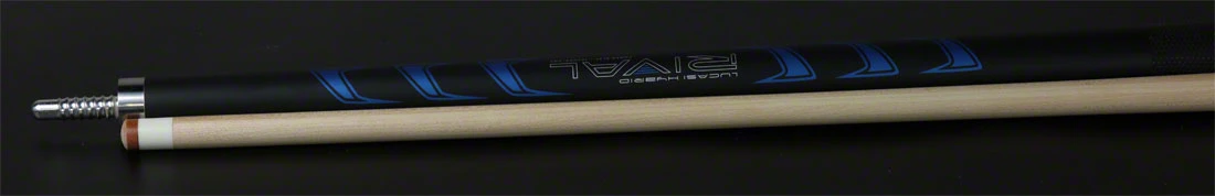Lucasi Rival Black/Metallic Blue Pool Cue - LHRV21 5 Lucasi Rival Black/Metallic Blue Pool Cue - LHRV21 - Image 5