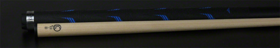 Lucasi Rival Black/Metallic Blue Pool Cue - LHRV21 6 Lucasi Rival Black/Metallic Blue Pool Cue - LHRV21 - Image 6