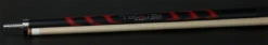 Lucasi Rival Black/Metallic Red Pool Cue - LHRV23 -Seyberts Sale Store lhrv23 bs1