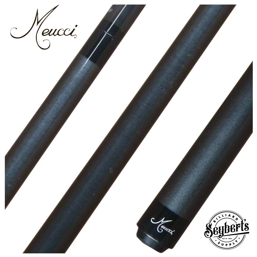 Meucci Gunmetal Carbon Fiber Break Cue - MBREAKGMC 1 Meucci Gunmetal Carbon Fiber Break Cue - MBREAKGMC