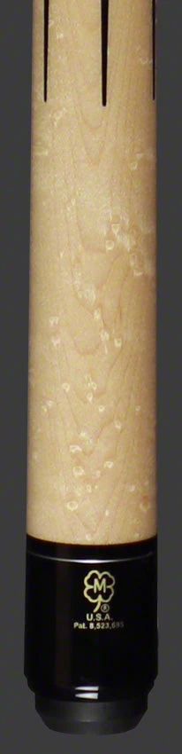 McDermott H Series Birdseye Maple Forearm With Black/Turquoise/Pewter/Red Points Pool Cue - H1050 2 McDermott H Series Birdseye Maple Forearm With Black/Turquoise/Pewter/Red Points Pool Cue - H1050 - Image 2