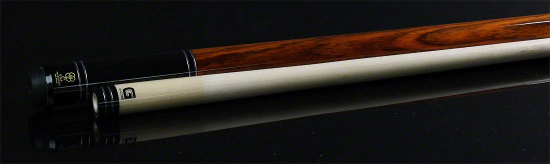 McDermott H Series Black With Cocobolo No Wrap Pool Cue - H552 6 McDermott H Series Black With Cocobolo No Wrap Pool Cue - H552 - Image 6