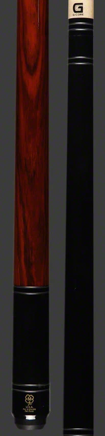 McDermott H Series Black With Cocobolo No Wrap Pool Cue - H552 3 McDermott H Series Black With Cocobolo No Wrap Pool Cue - H552 - Image 3