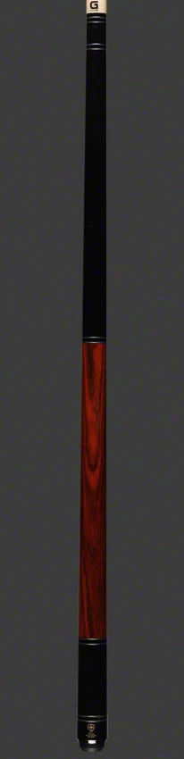 McDermott H Series Black With Cocobolo No Wrap Pool Cue - H552 4 McDermott H Series Black With Cocobolo No Wrap Pool Cue - H552 - Image 4
