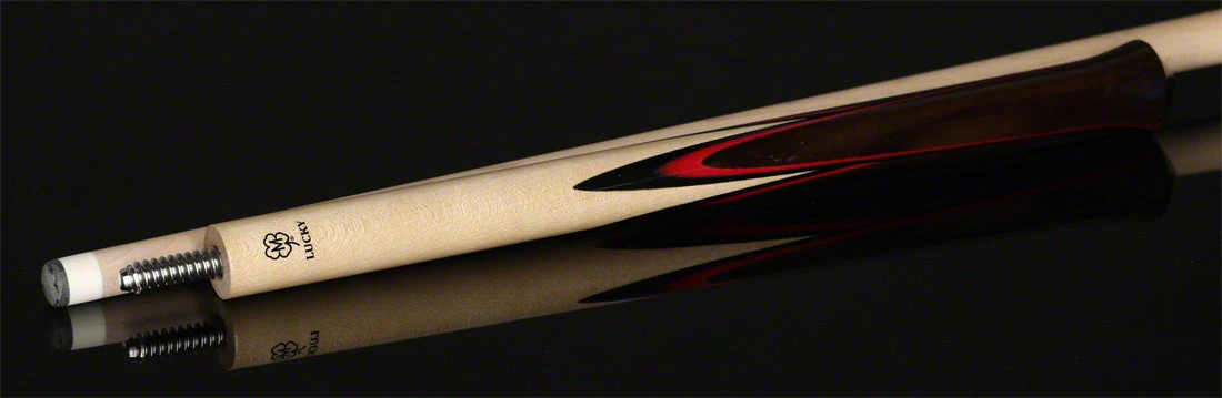 Lucky Red Butterfly Jump Cue - LJ2 3 Lucky Red Butterfly Jump Cue - LJ2 - Image 3