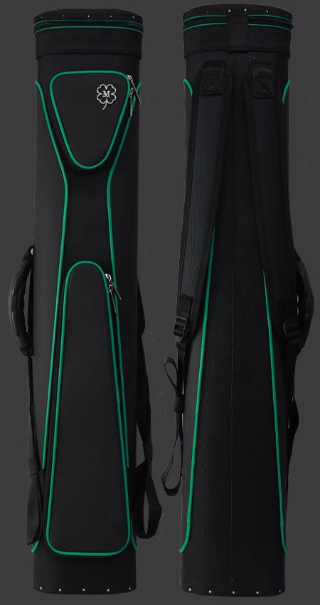 McDermott Tournament Collection Black/Green 6x6 Sport Pool Cue Case - 750943 2 McDermott Tournament Collection Black/Green 6x6 Sport Pool Cue Case - 750943 - Image 2